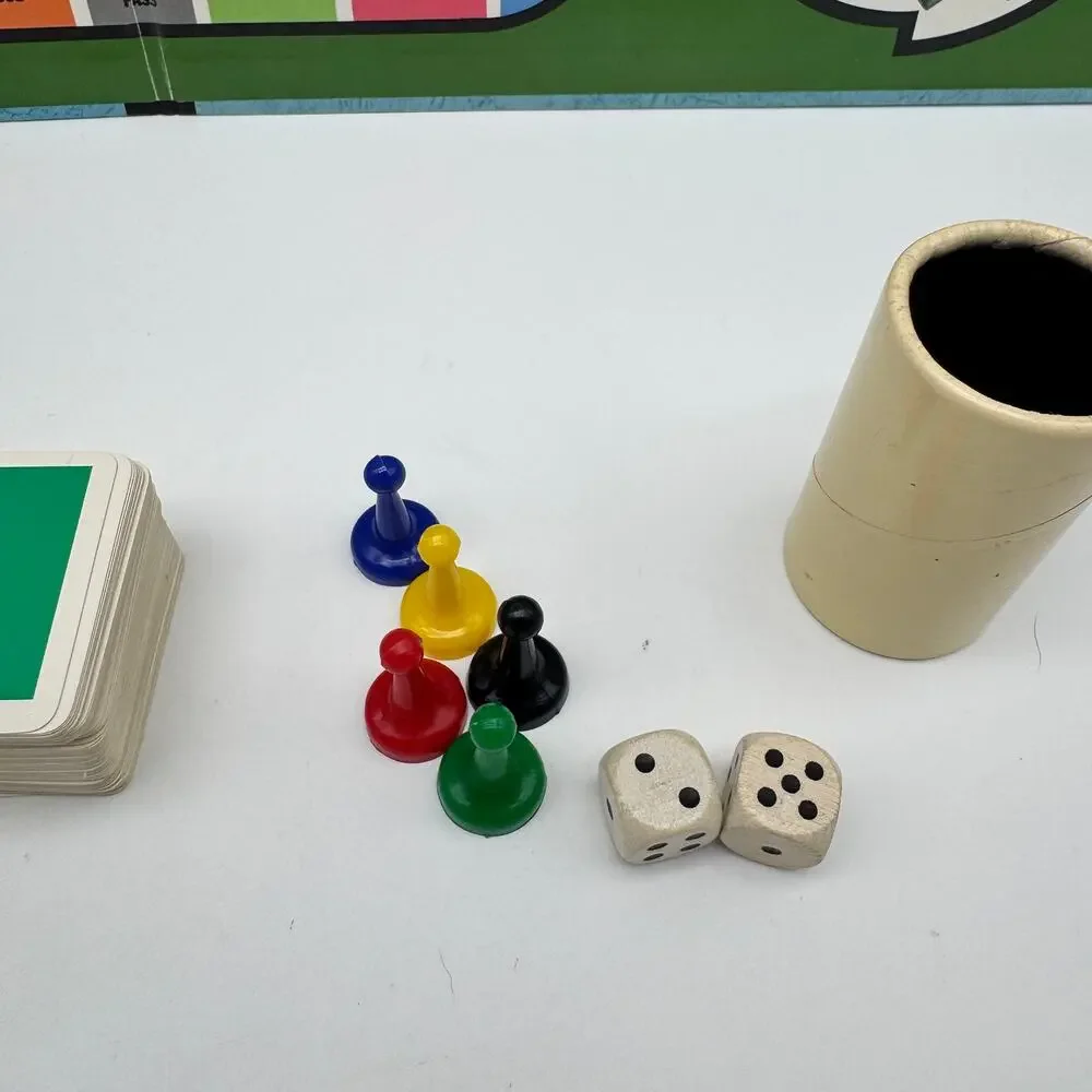 Vintage Go For Broke Spend A Million Board Game Complete 2-5 Players